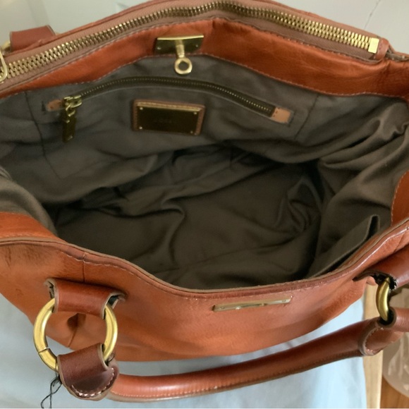 J Crew Leather Bag with Strap - Picture 4 of 7